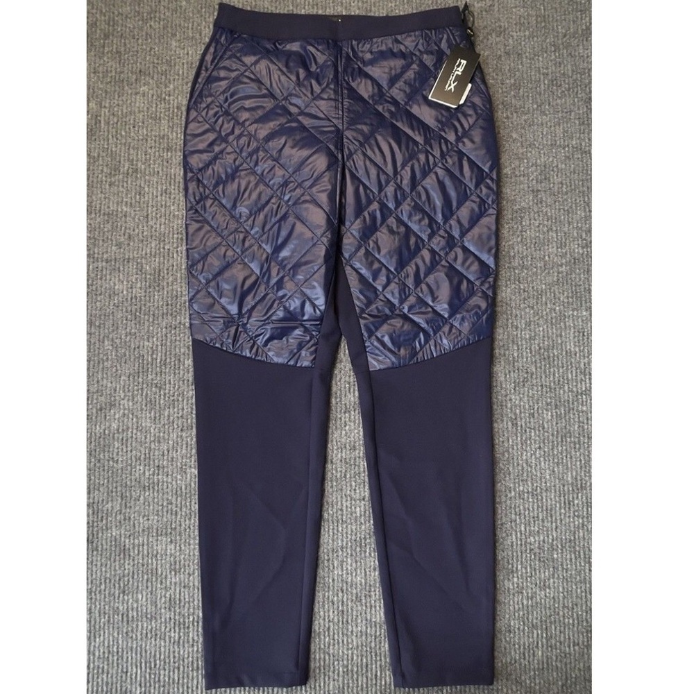 Stylish Blue Quilted Pants